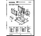 White-Westinghouse AS256N2K1 system parts diagram
