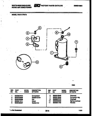 Compressor parts