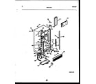 White-Westinghouse RS249MCW2 cabinet parts diagram