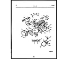 White-Westinghouse RS249MCD2 ice maker and installation parts diagram