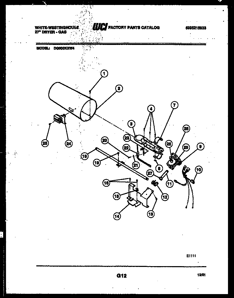 BURNER, IGNITER AND VALVE