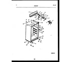 White-Westinghouse RT143NCWD cabinet parts diagram