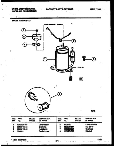 Compressor parts