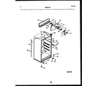 White-Westinghouse ATG130NCW1 cabinet parts diagram