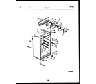 White-Westinghouse PRT154MCH2 cabinet parts diagram
