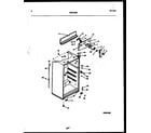 White-Westinghouse RT173MCD1 cabinet parts diagram