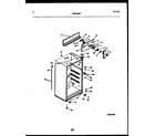 White-Westinghouse RT173MLW1 cabinet parts diagram