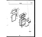 White-Westinghouse ATG185NCW1 door parts diagram