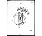 White-Westinghouse ATG170NLW0 cabinet parts diagram