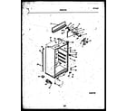 White-Westinghouse ATG175NCW1 cabinet parts diagram