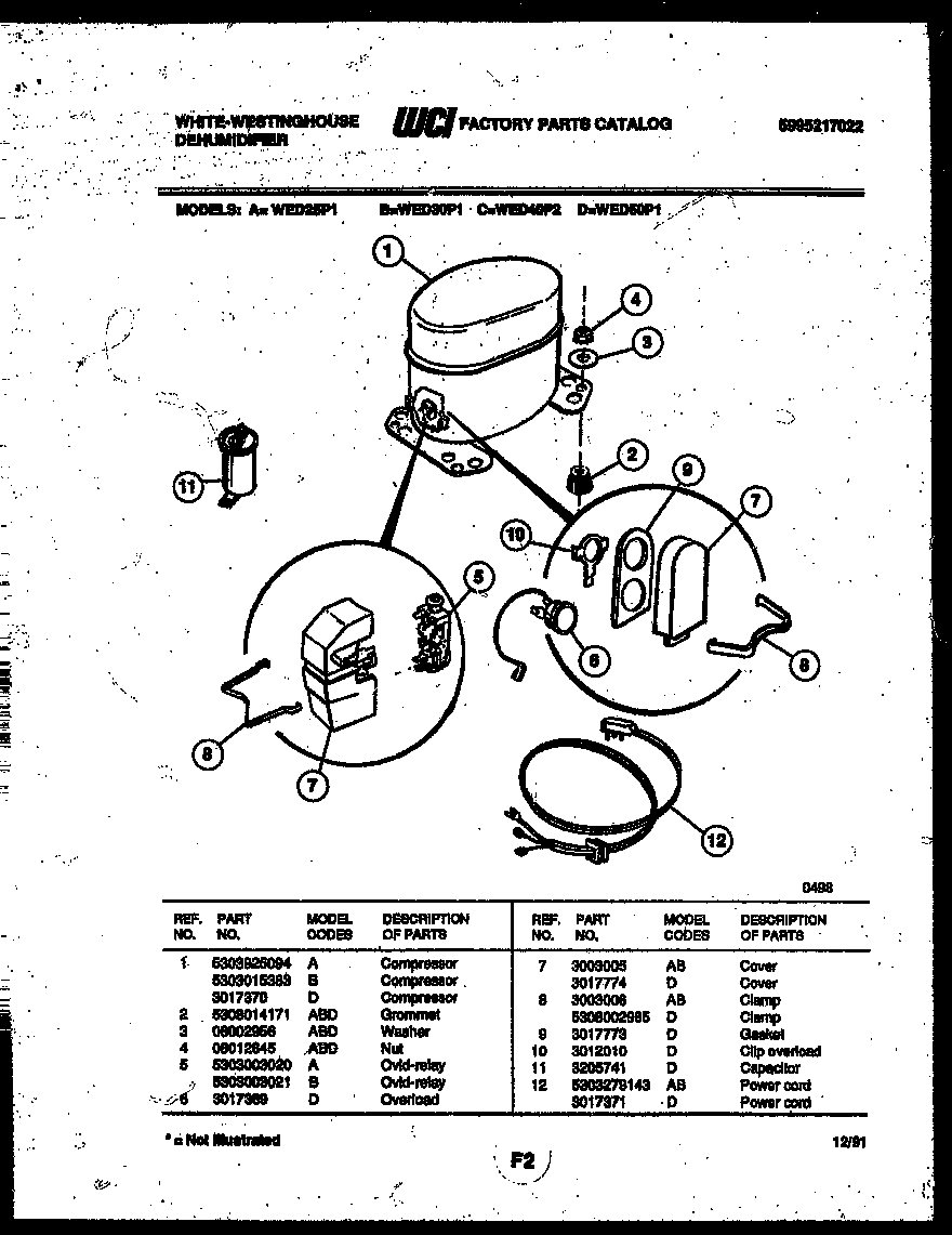 Compressor parts