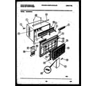 White-Westinghouse WAS249P2K1 cabinet parts diagram