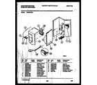 White-Westinghouse WAS249P2K1 electrical parts diagram
