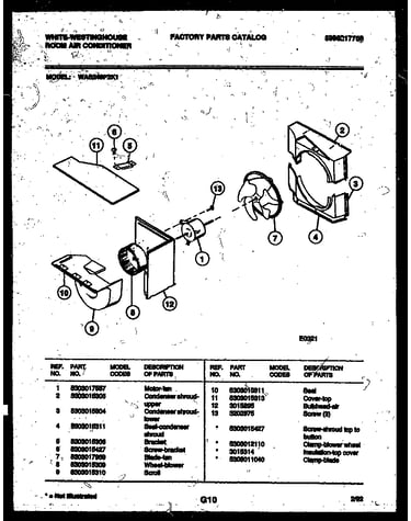Air handling parts