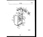 White-Westinghouse PRT173MCD2 cabinet parts diagram