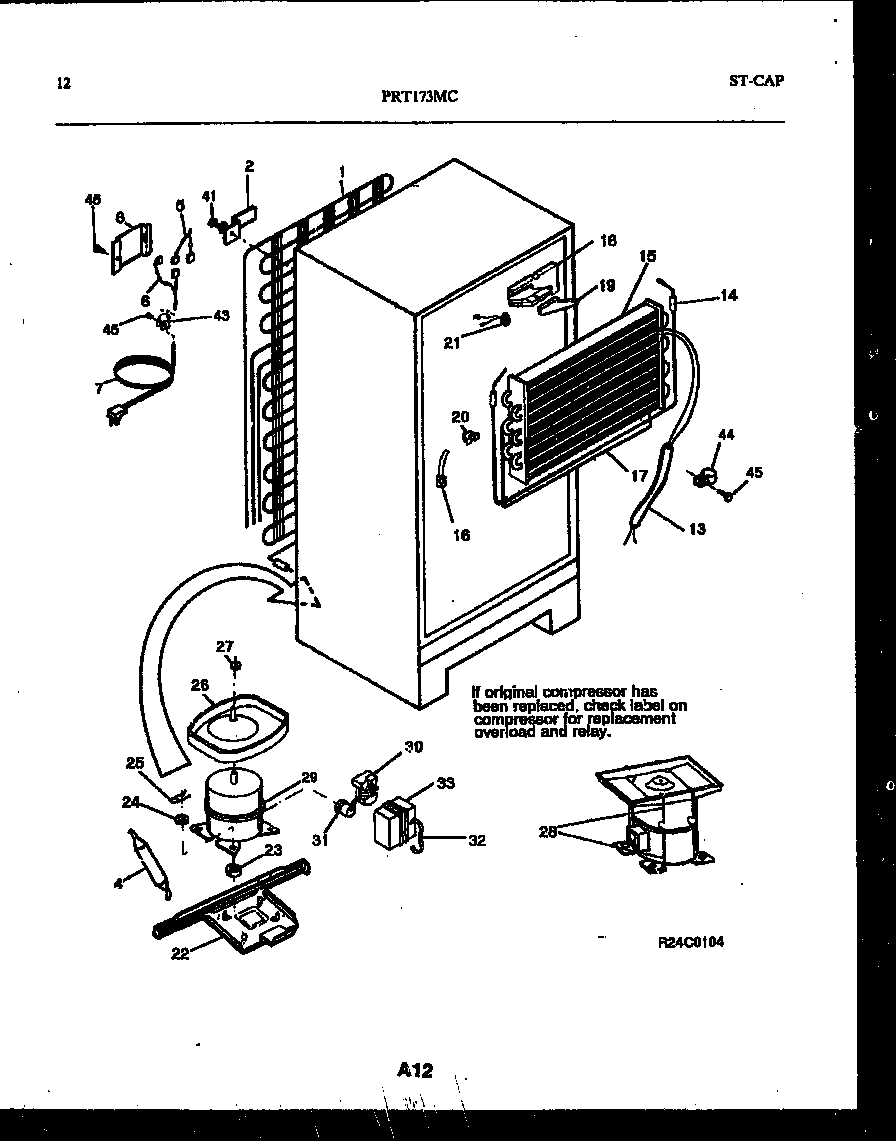 SYSTEM AND AUTOMATIC DEFROST PARTS