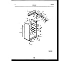 White-Westinghouse ATG170VNLW1 cabinet parts diagram