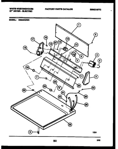 Console and control parts