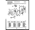 White-Westinghouse WAL129P1A1 electrical parts diagram