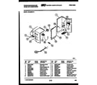 White-Westinghouse WAH086P1T1 electrical parts diagram