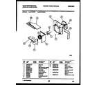 White-Westinghouse WAH11EP2T1 air handling parts diagram