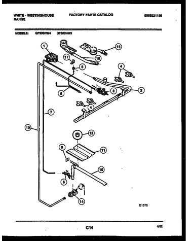 Burner, manifold and gas control