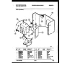 White-Westinghouse WAC067P7A1 electrical parts diagram