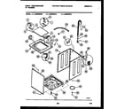 White-Westinghouse LA500MXW2 cabinet parts diagram