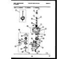 White-Westinghouse LA800MXD2 transmission parts diagram