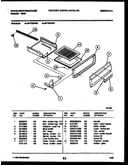 Broiler drawer parts