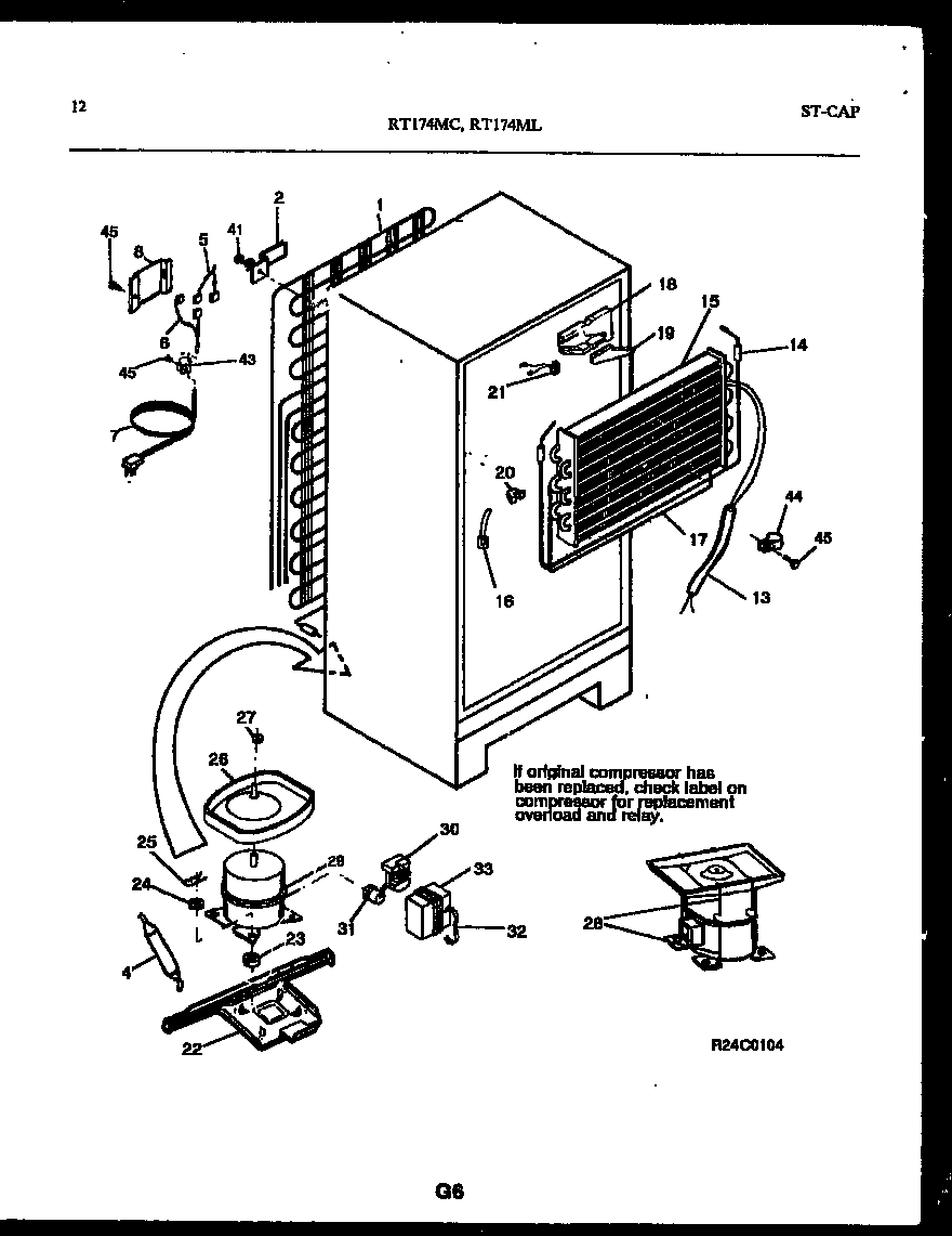 SYSTEM AND AUTOMATIC DEFROST PARTS