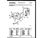 White-Westinghouse WAL126P1A1 electrical parts diagram