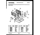White-Westinghouse WAL126P1A1 system parts diagram