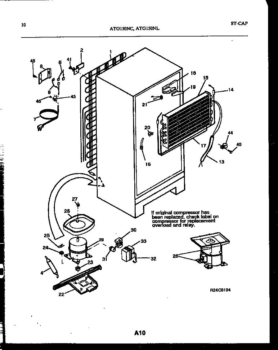 SYSTEM AND AUTOMATIC DEFROST PARTS