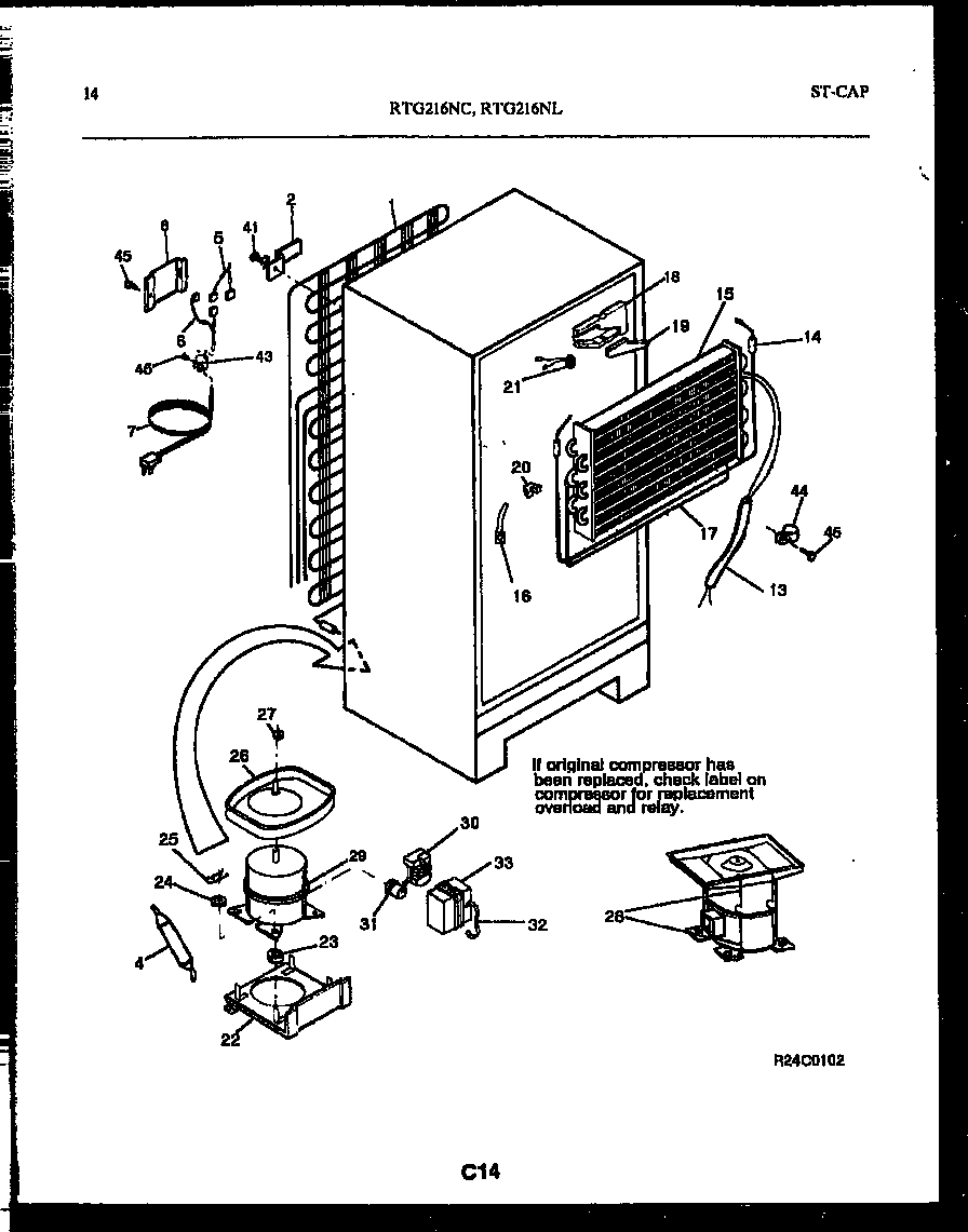 SYSTEM AND AUTOMATIC DEFROST PARTS