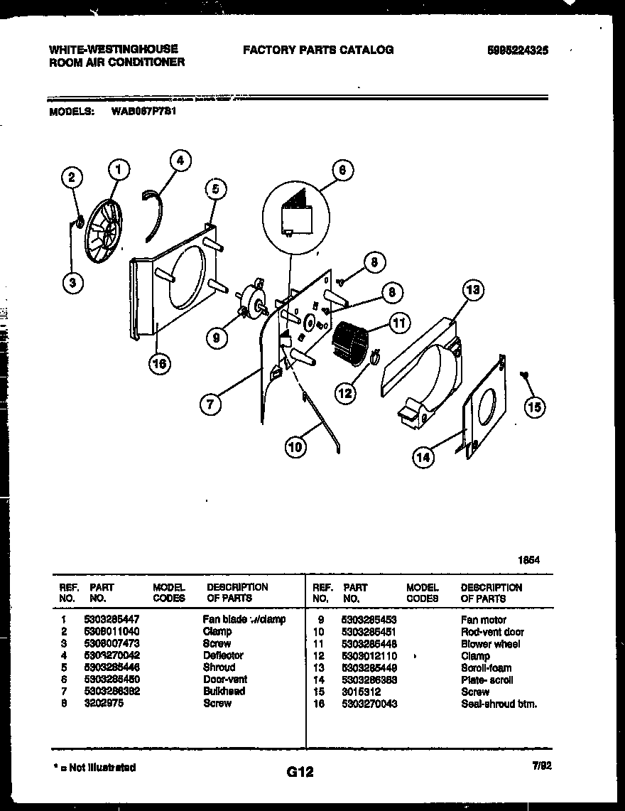 Air handling parts