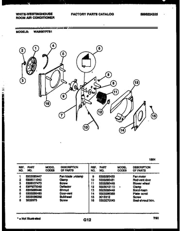 Air handling parts