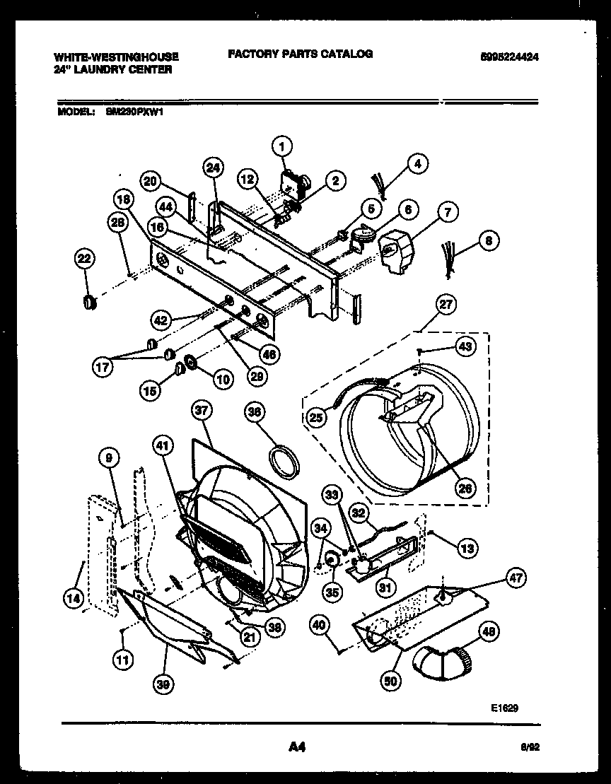 CONSOLE, CONTROL AND DRUM