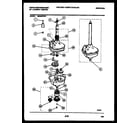 White-Westinghouse SM230PXW1 transmission parts diagram