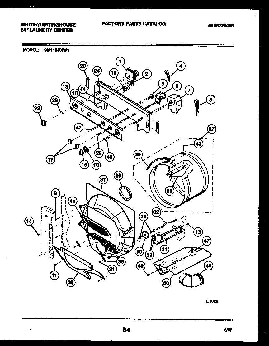 Console, control and drum