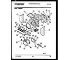 White-Westinghouse LE600MXW3 cabinet and component parts diagram