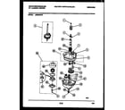 White-Westinghouse LE600MXW3 transmission parts diagram