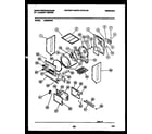 White-Westinghouse LG600MXD3 cabinet and component parts diagram