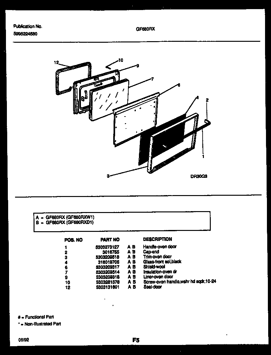 Door parts