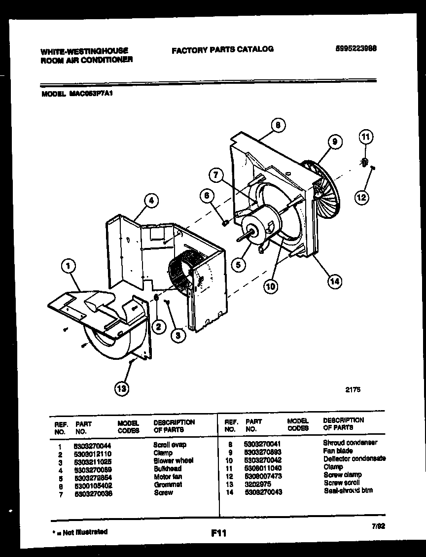 Air handling parts