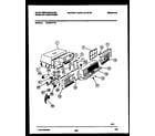 White-Westinghouse WAB057P7B1 cabinet parts diagram