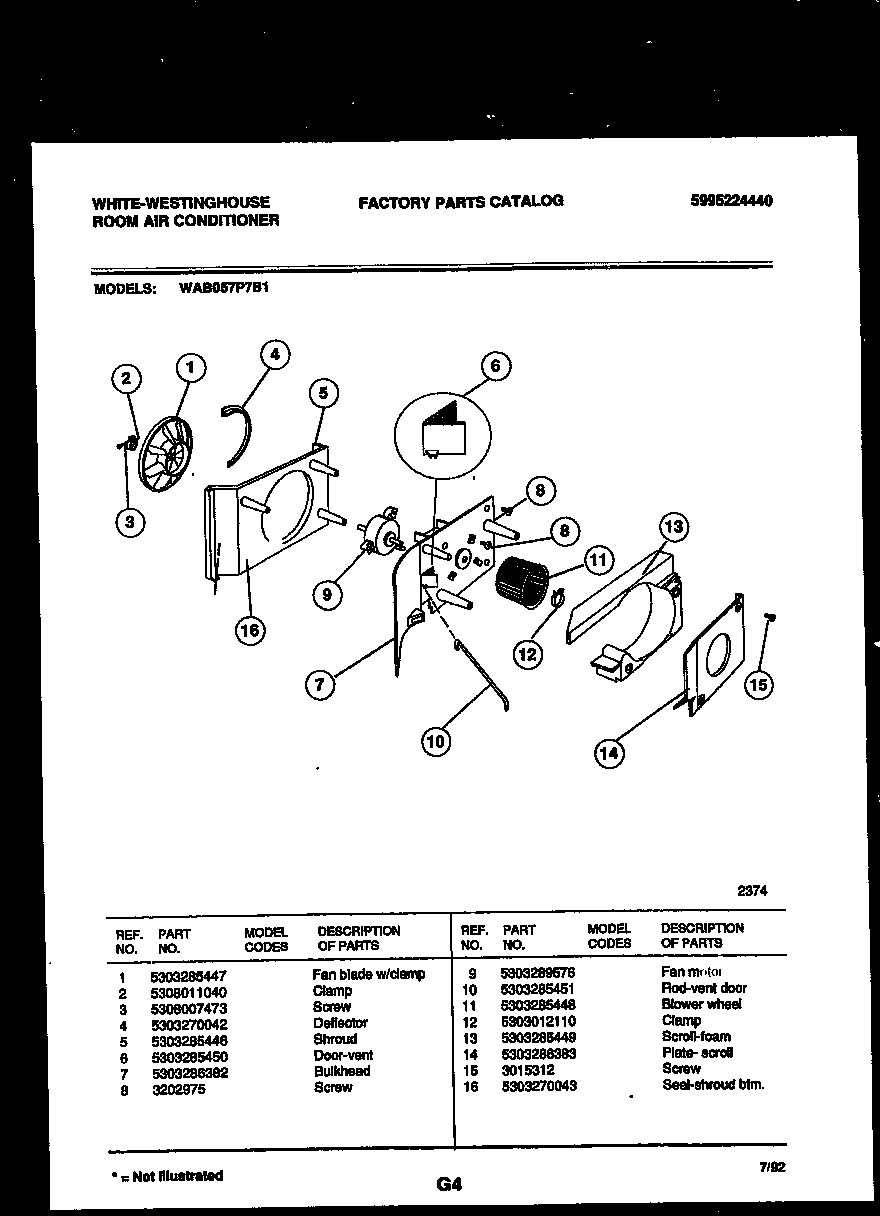 Air handling parts