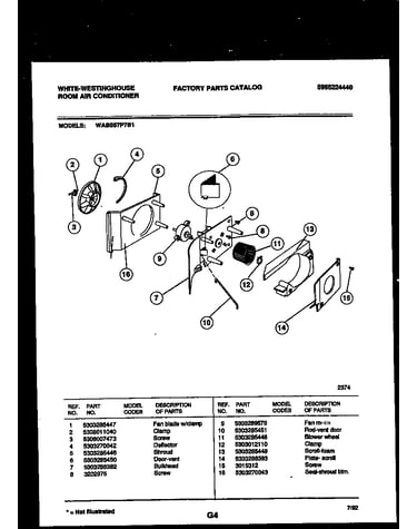 Air handling parts