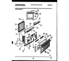 White-Westinghouse MAC083P7A1 cabinet parts diagram