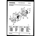 White-Westinghouse MAC083P7A1 air handling parts diagram